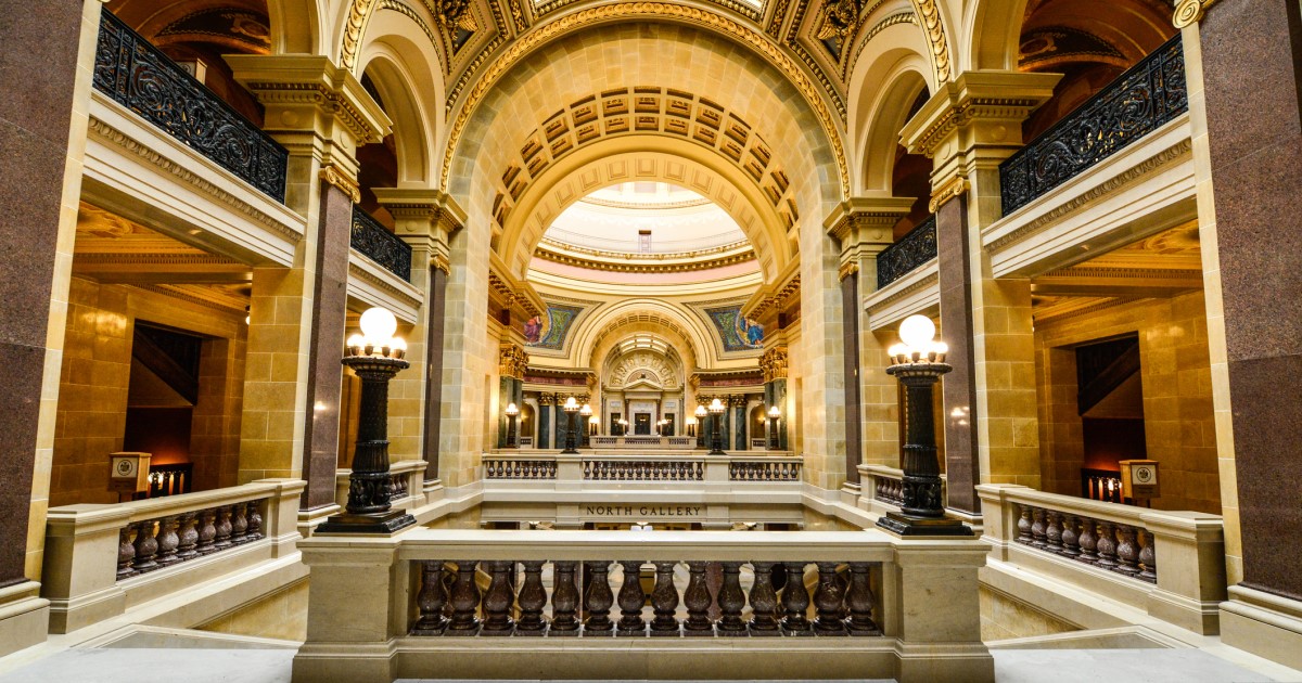 Interior of Wisconsin's Capitol