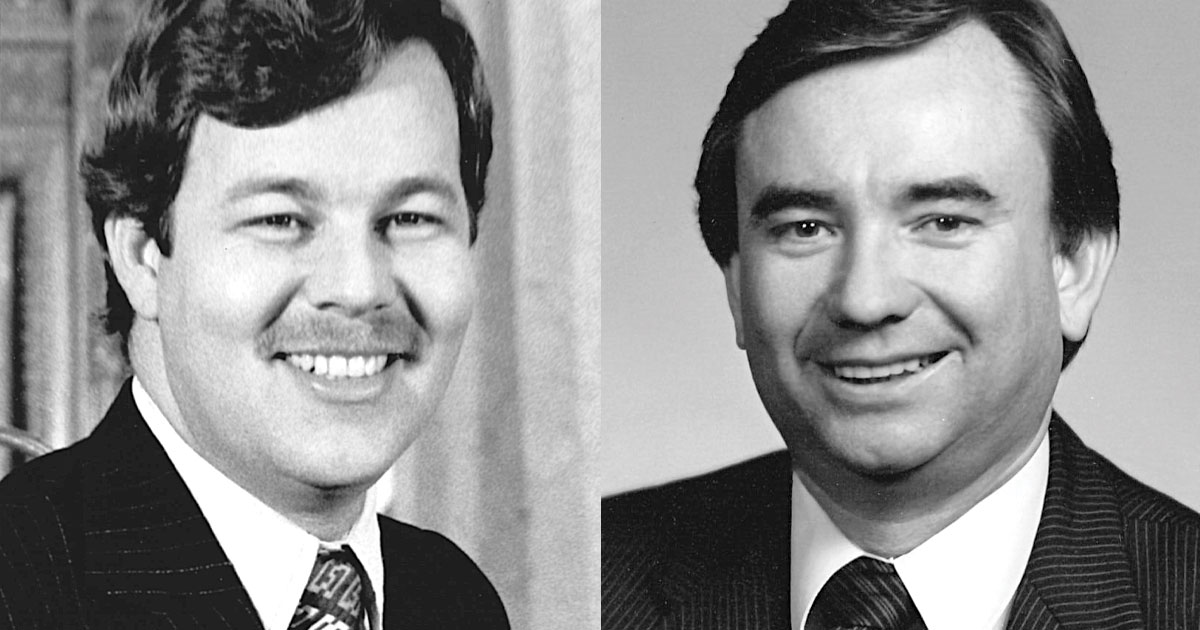 Sen. David Berger (D-Milwaukee) and Rep. Tommy Thompson (R-Elroy)