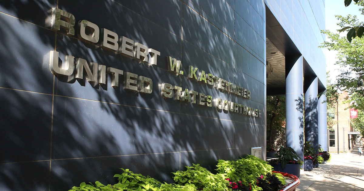 Federal court building in Madison