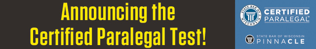 Announcing the Certified Paralegal Test