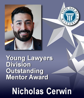 Young Lawyers Division Outstanding Mentor Award - Nicholas Cerwin