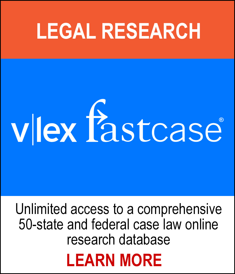 Fastcase Legal Research - Unlimited access to a comprehensive 50-state and federal case law online research database